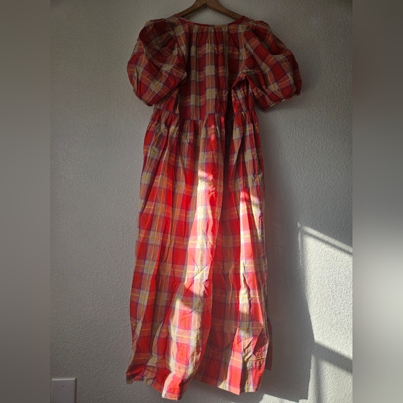 The GREAT. the ravine dress in lakehouse plaid, 1 ( small ) - Picture 8 of 10